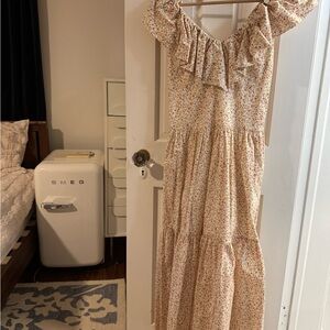 Floral “Luminary Fine” Maxi Dress